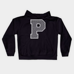 P White Kids Hoodie